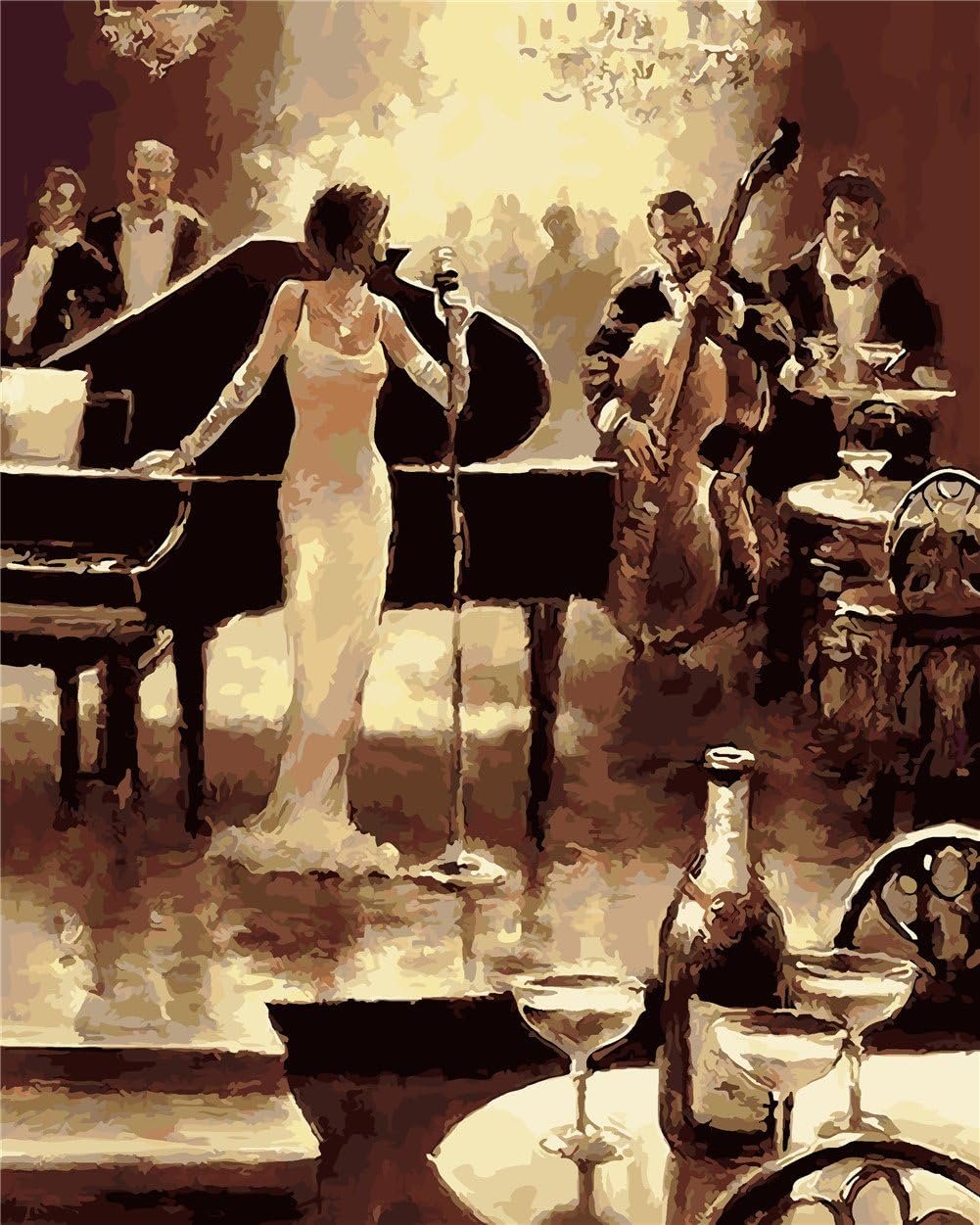 Create Stunning Wall Art with Paint by Numbers Kit