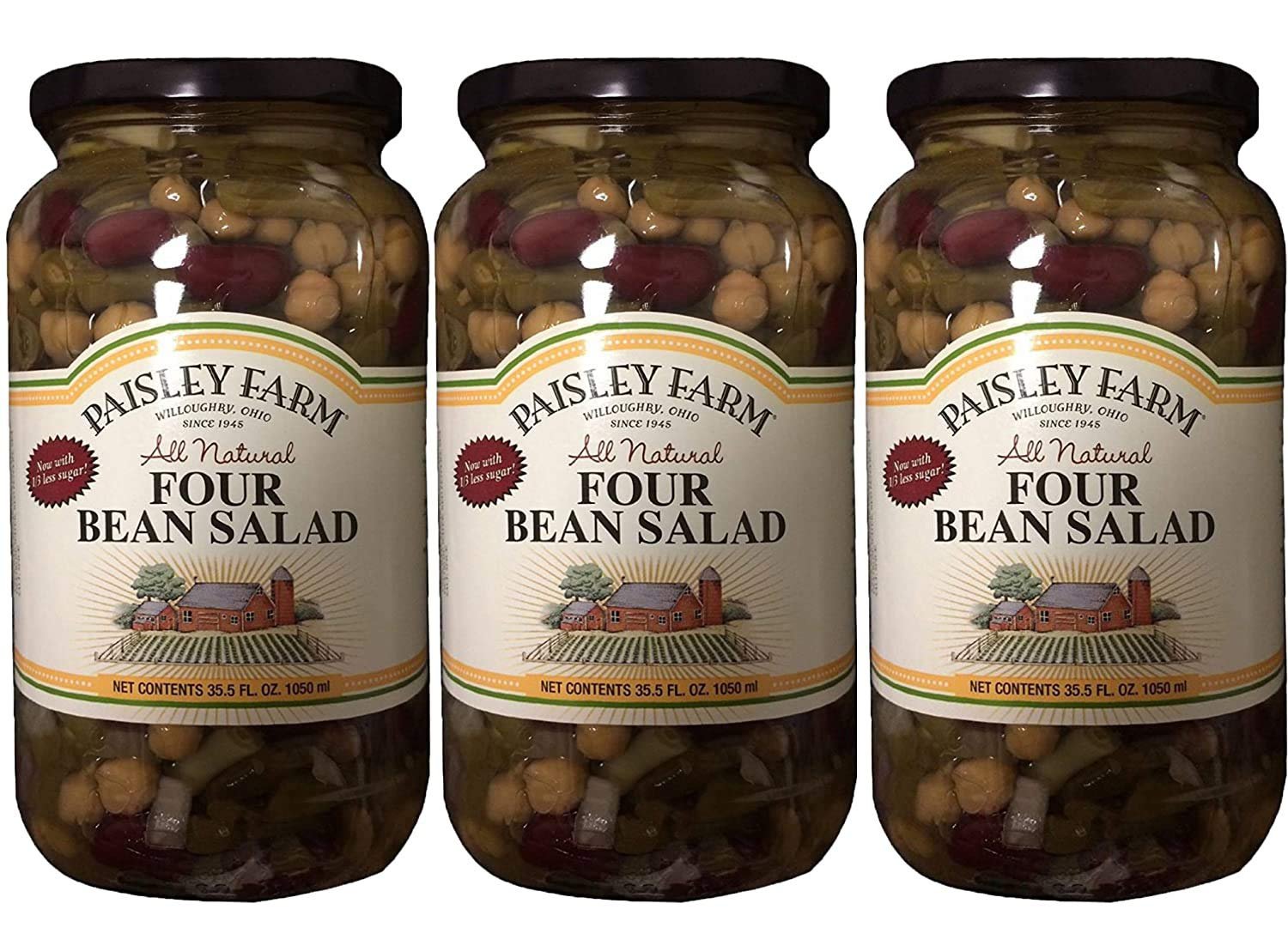 Ready-to-Eat Natural Four Bean Salad Trio