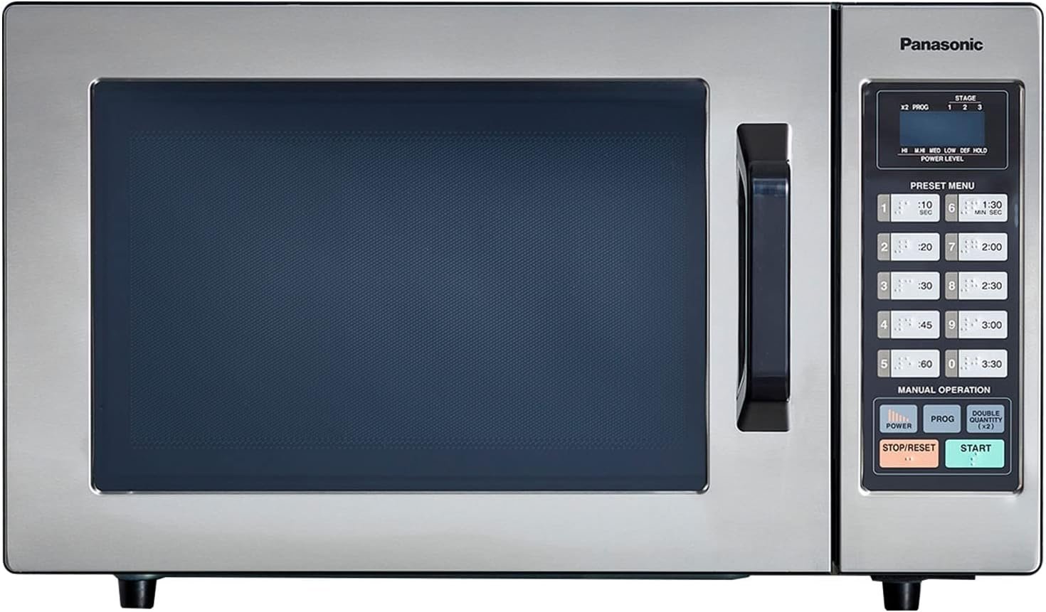 Powerful Commercial Microwave: 1000W Compact Countertop Oven