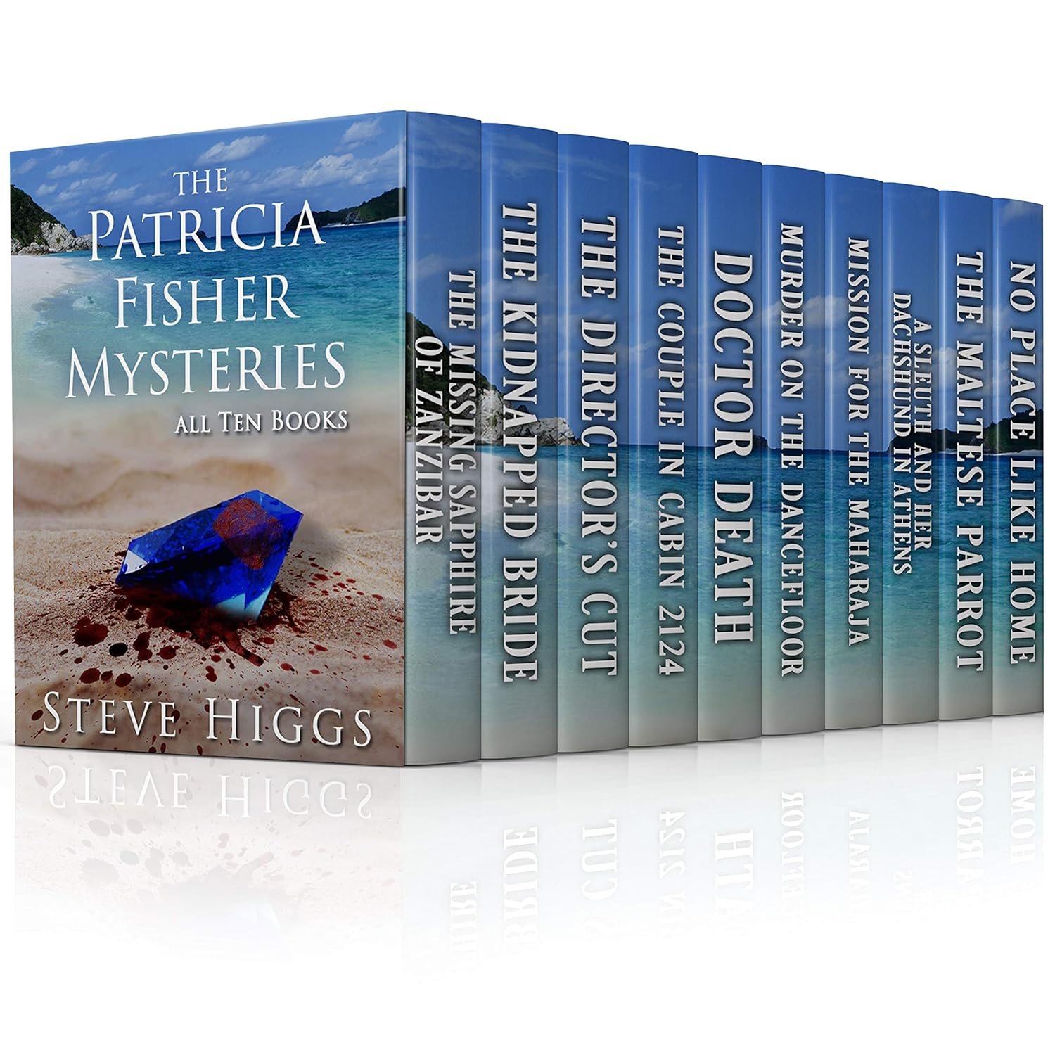 10 Cozy Cruise Mysteries: Patricia Fisher's Complete Set