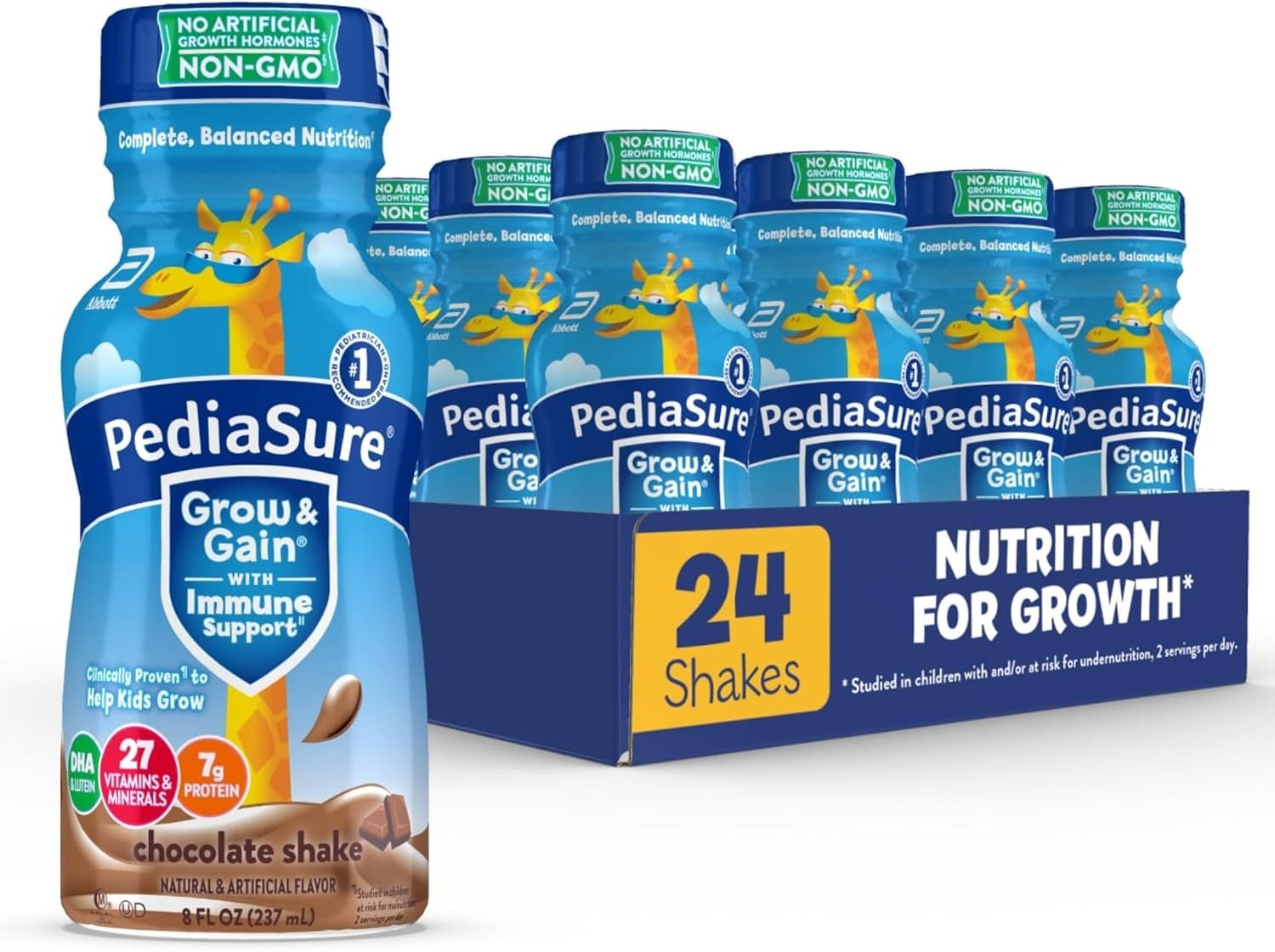 PediaSure Kids Nutrition Shake - Chocolate, Immune Support & Growth