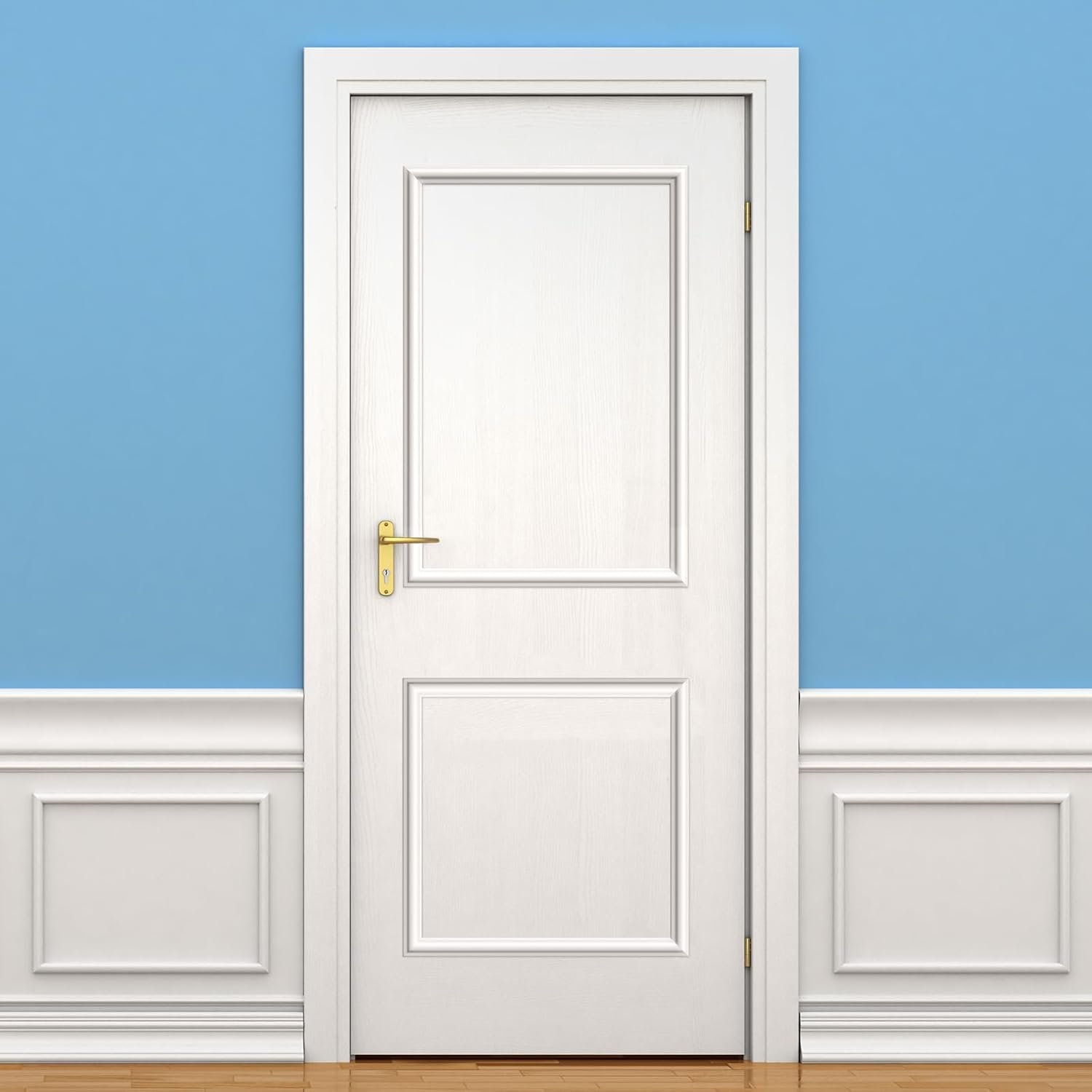 Instant Elegance: Peel and Stick Door Moulding Kit