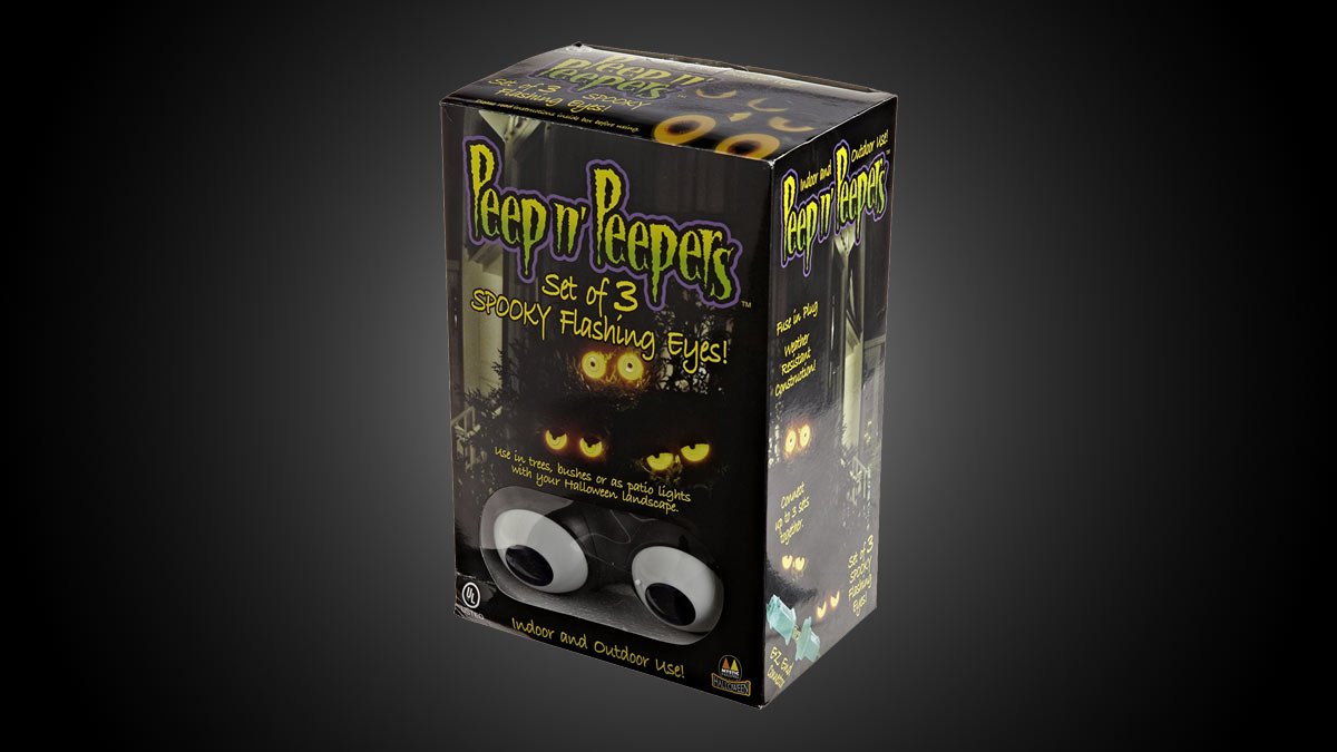Peep n' Peepers Flashing Eyes Halloween Lights