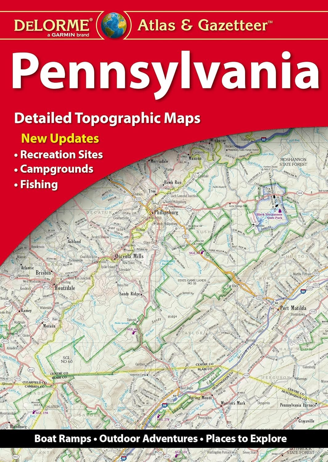 Navigate Pennsylvania's Roads & Trails with Expert Maps