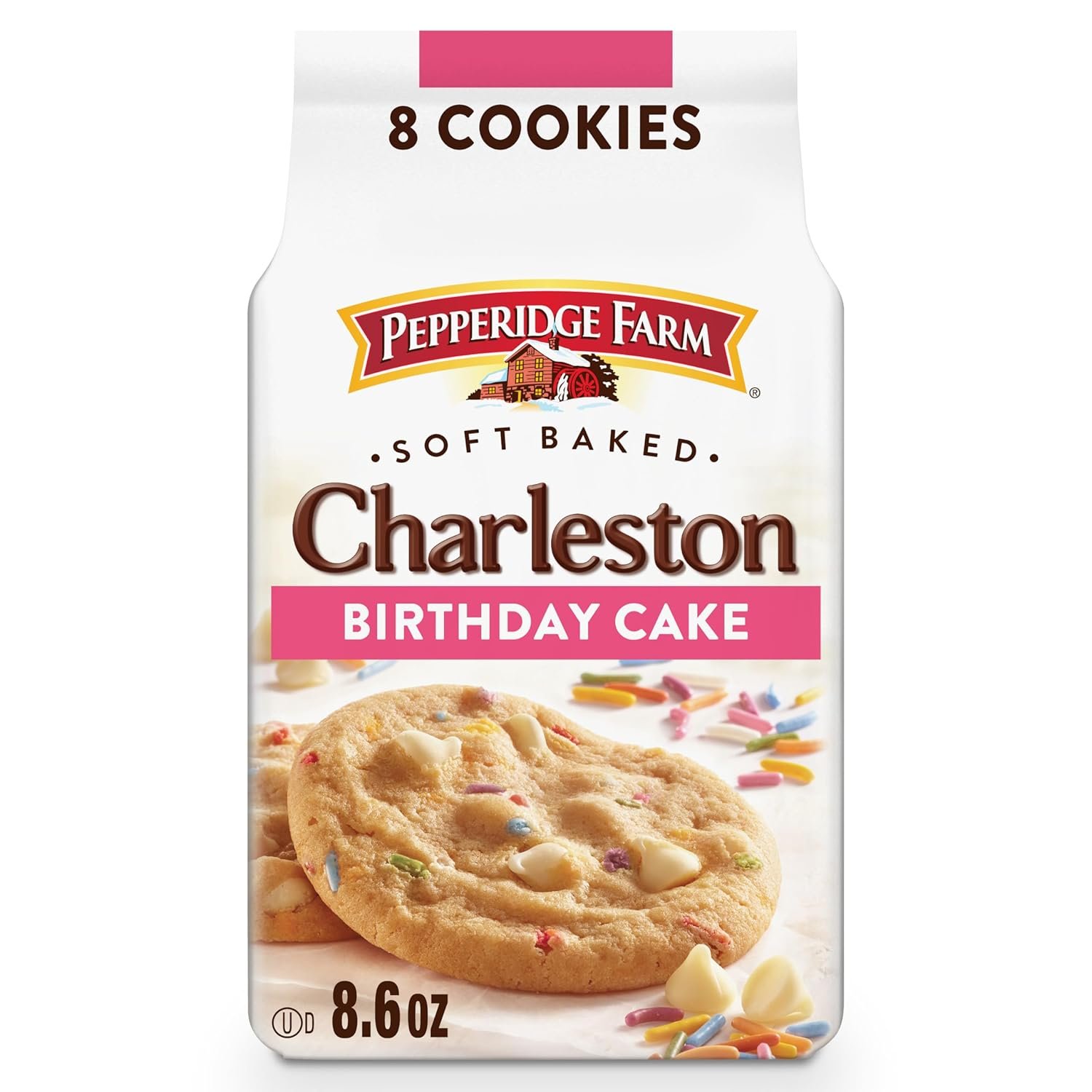 Decadent Charleston Birthday Cake Cookies