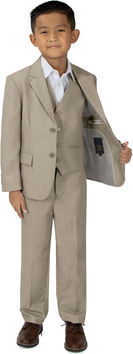 Perfect Little Gentleman: Boys' 3-Piece Suit