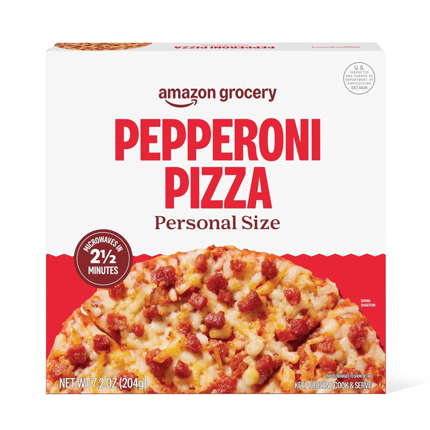 Delicious Personal Size Pepperoni Pizza