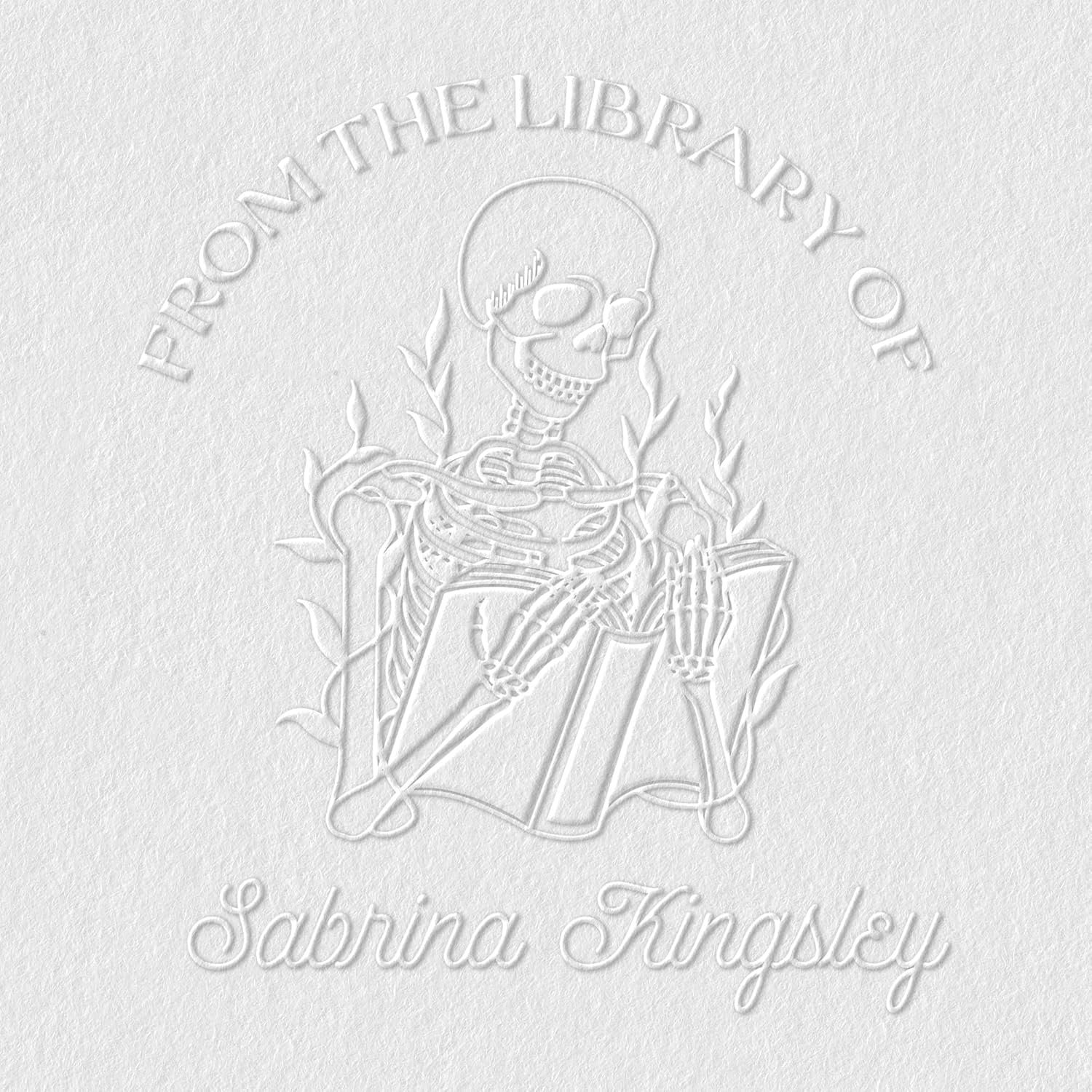 Personalize Your Books with Custom Library Embosser