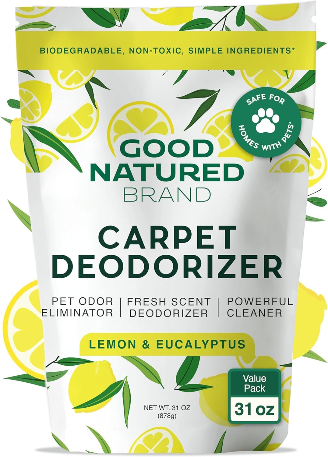 Banish Pet Odors with Natural Lemon & Eucalyptus Freshener