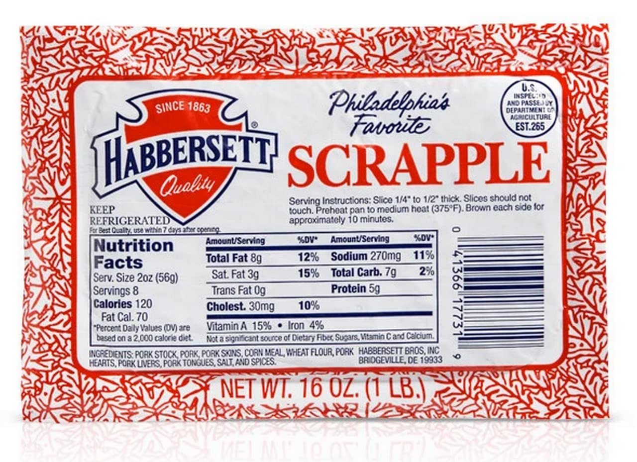 Fresh Philadelphia Scrapple - 4 lbs of Breakfast Tradition