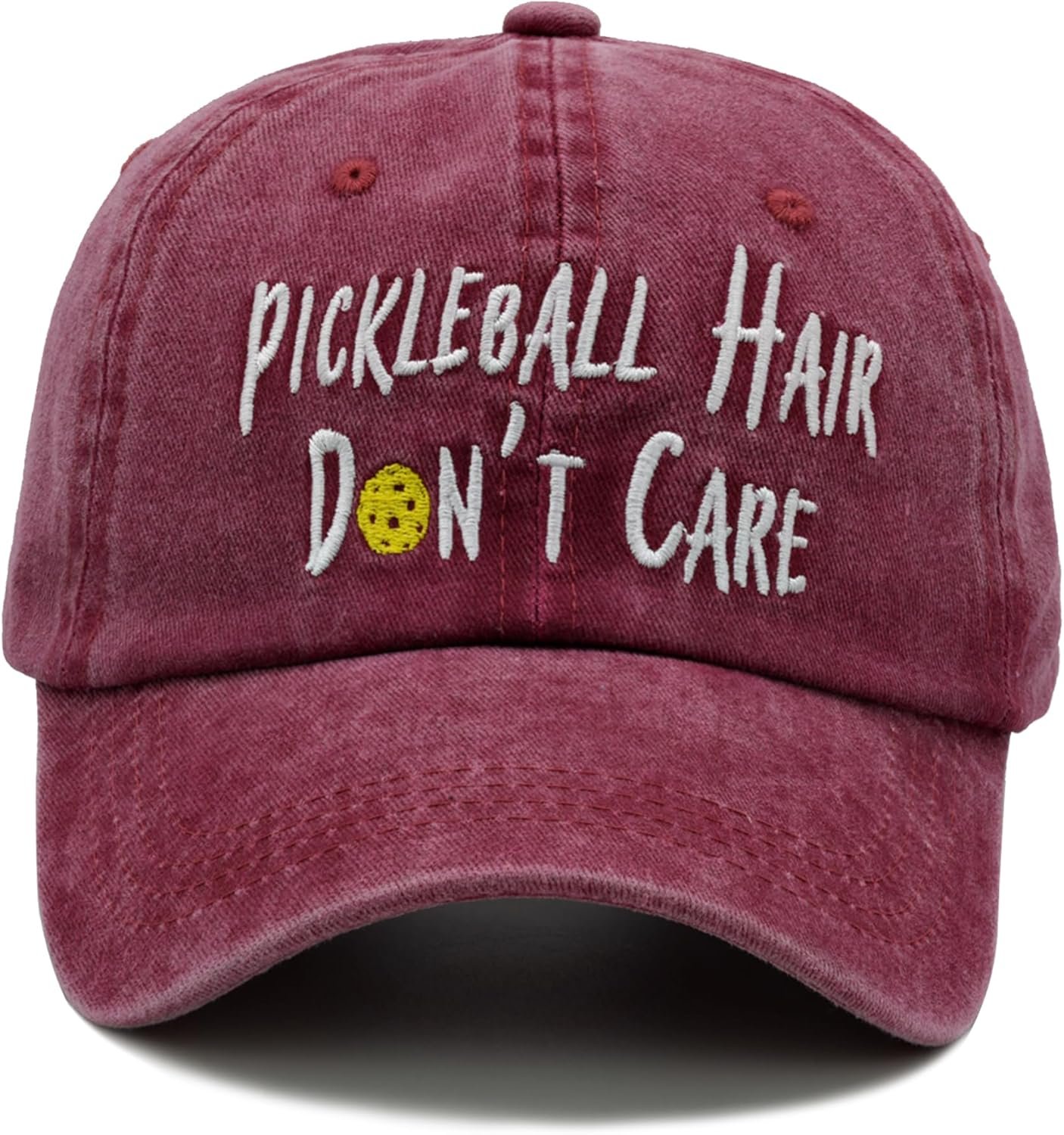 Hair Don't Care Pickleball Cap - Game Day Essential