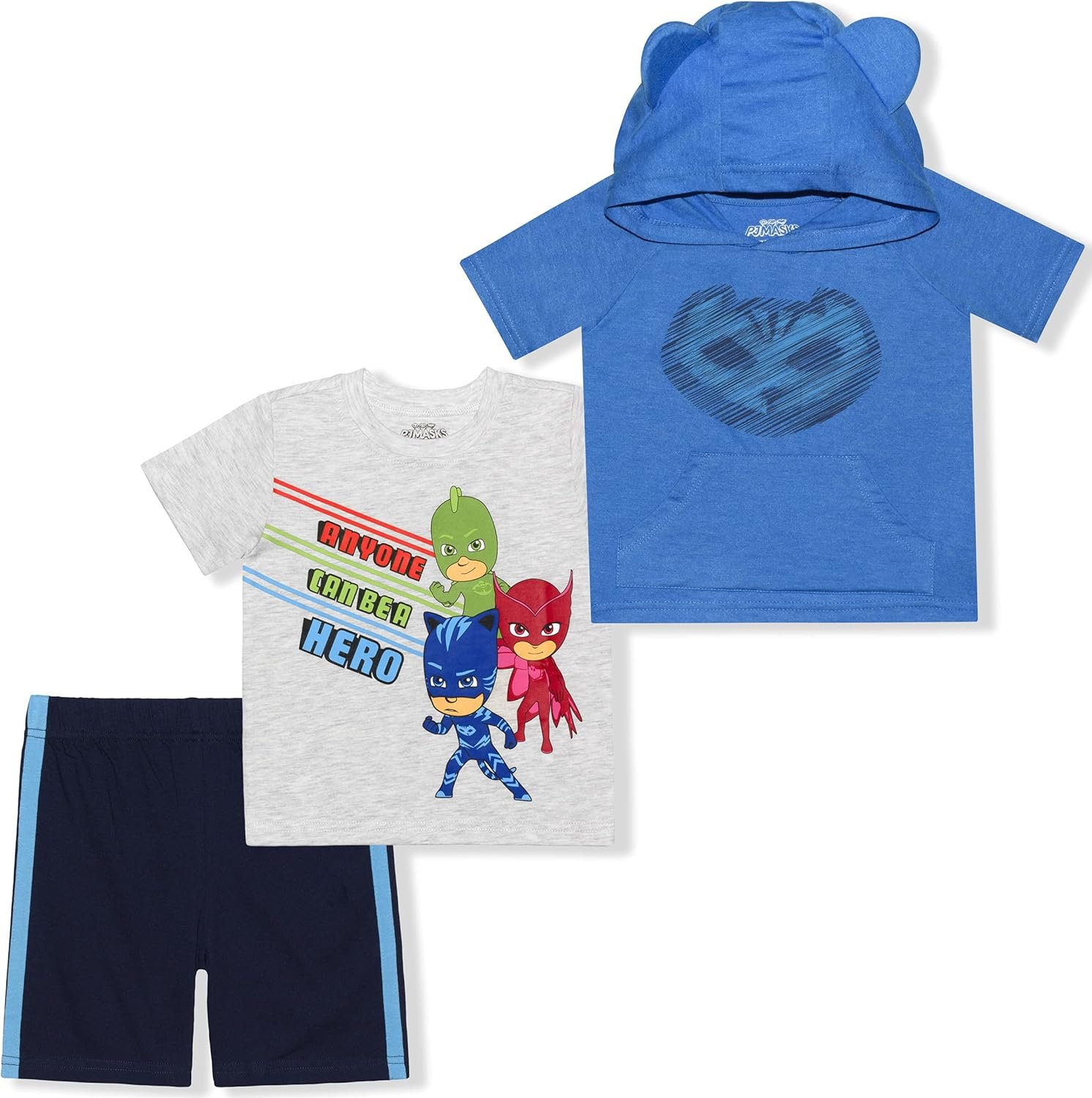 Hero Style PJ Masks 3-Piece Set for Kids