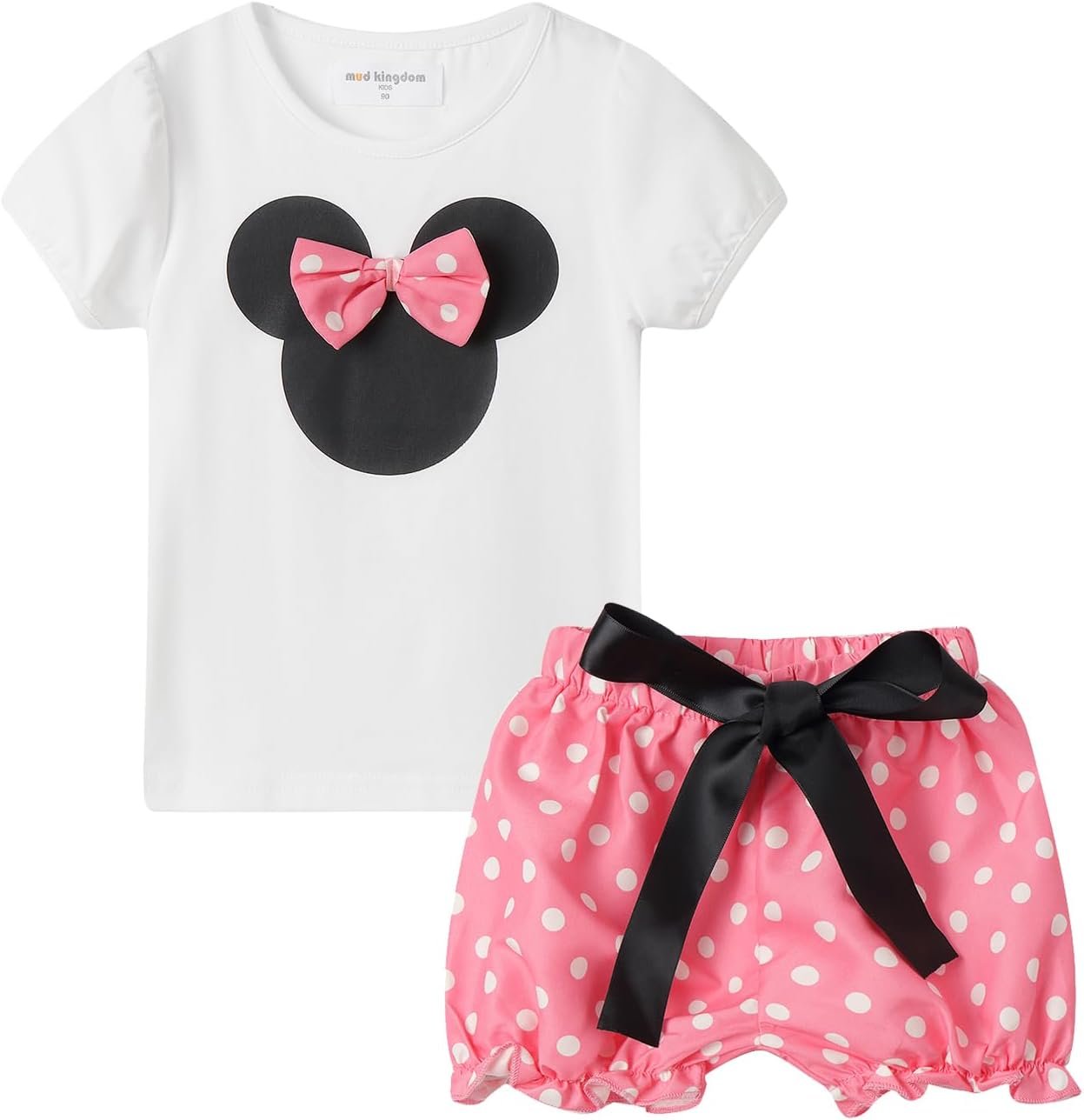 Playful Dot & Floral Summer Outfit for Girls