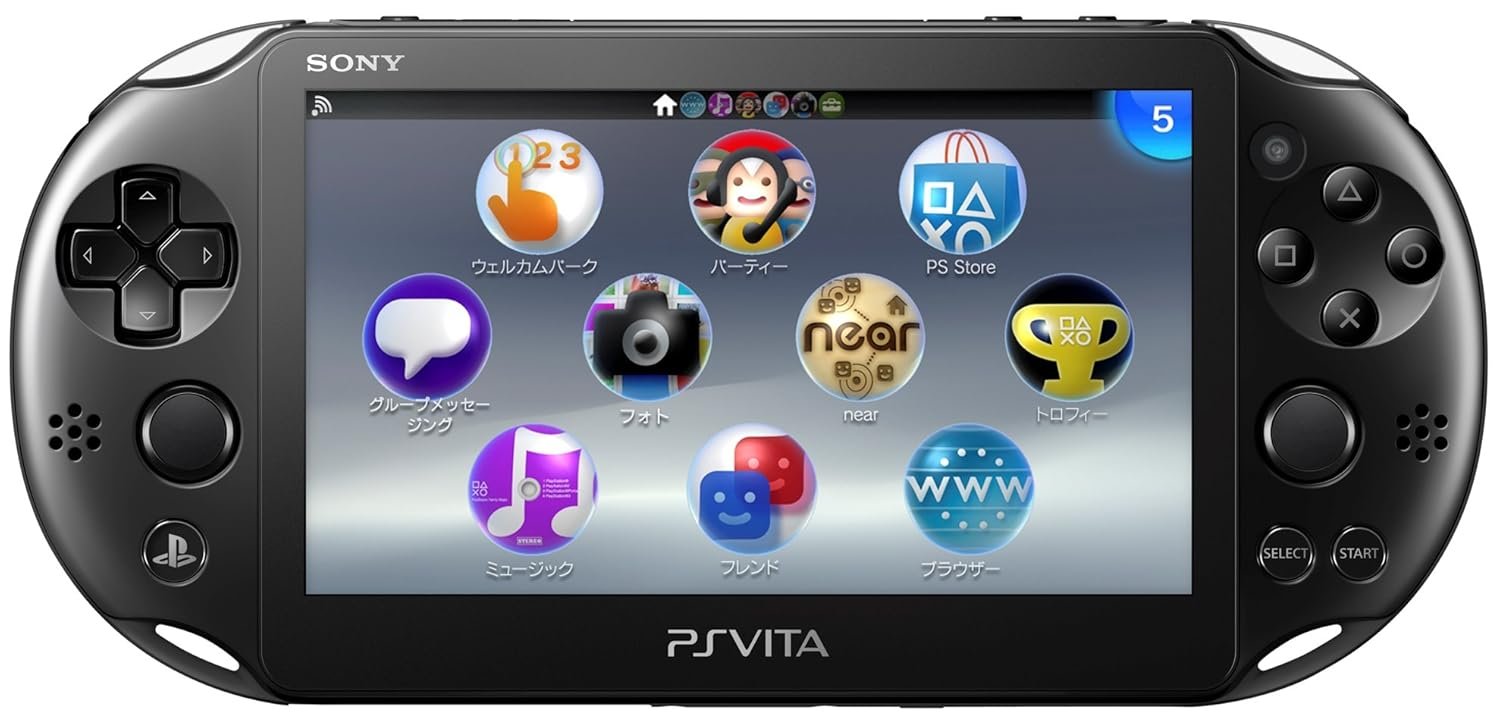Refurbished PlayStation Vita Gaming Console with Free Games - Like New Condition