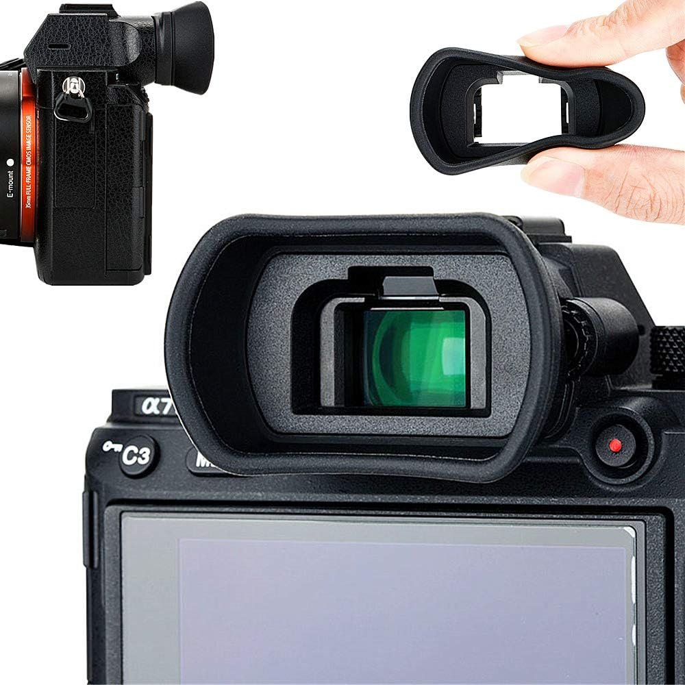 Plush Eyecup for Sony A7 – Block Glare, Eye Comfort
