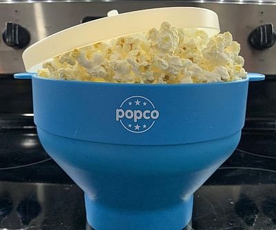 PopCo Silicone Microwave Popcorn Popper