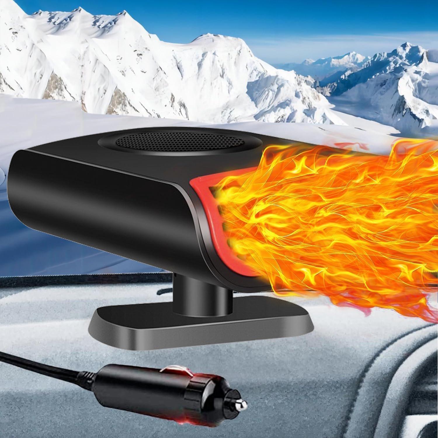 Stay Warm Anywhere: Plug-in 12V Car Heater