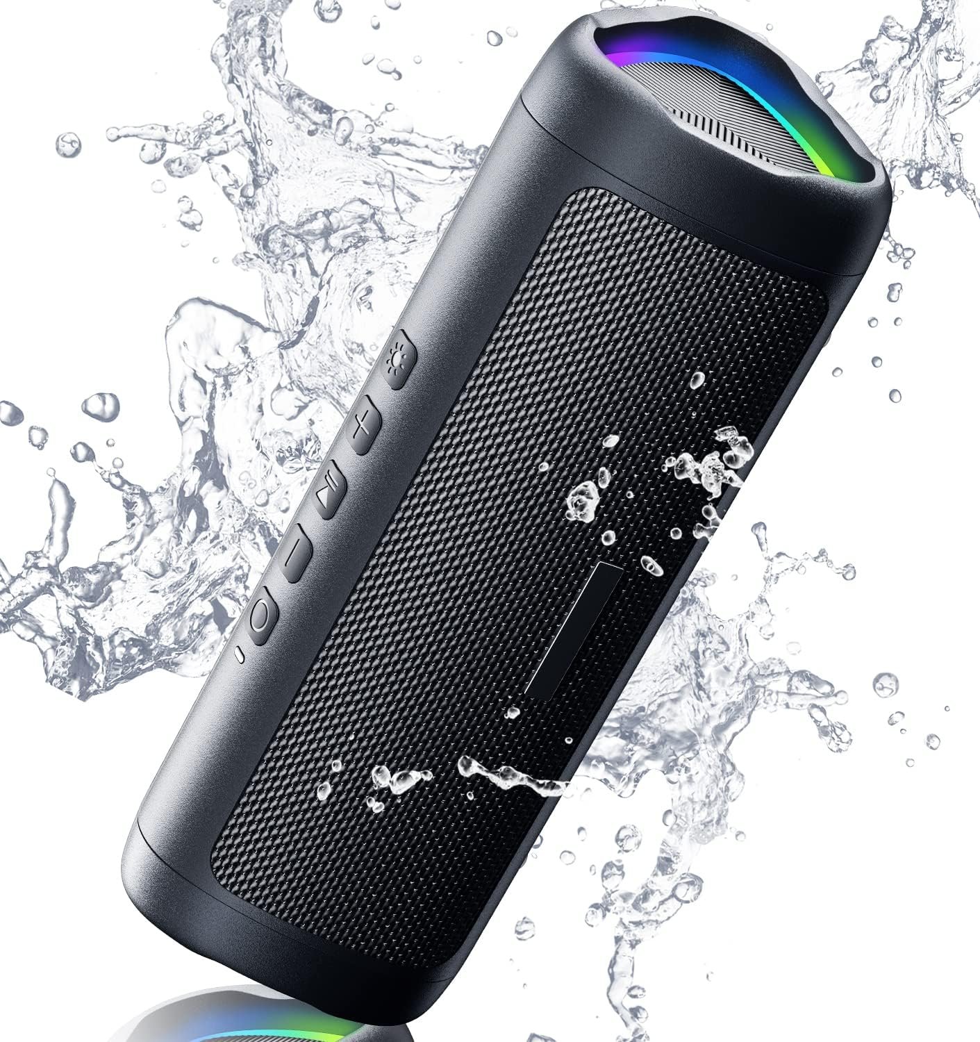 Portable Bluetooth Speaker: 20H Battery, Waterproof Sound Power