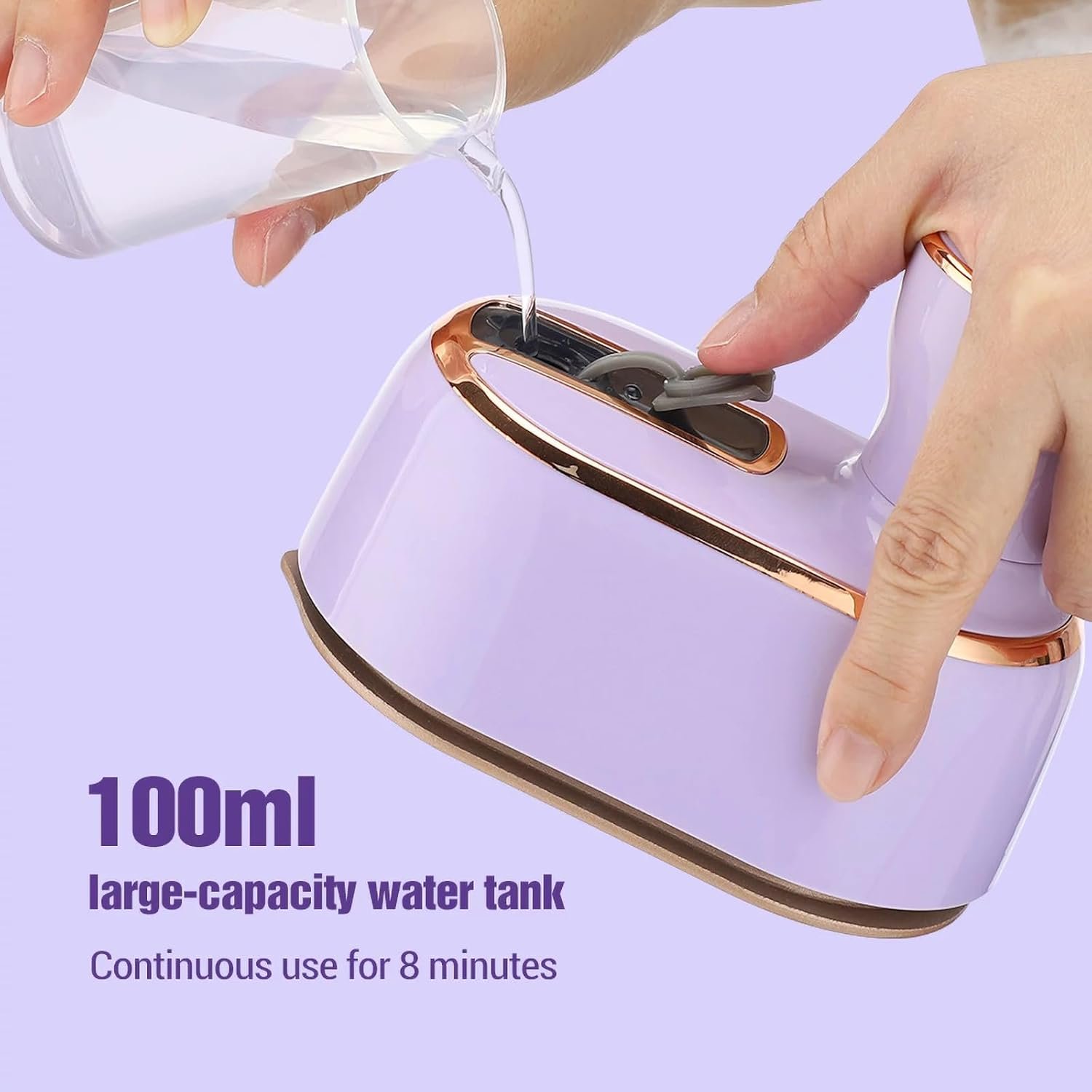 Quick Wrinkle Removal: Portable Handheld Clothes Steamer