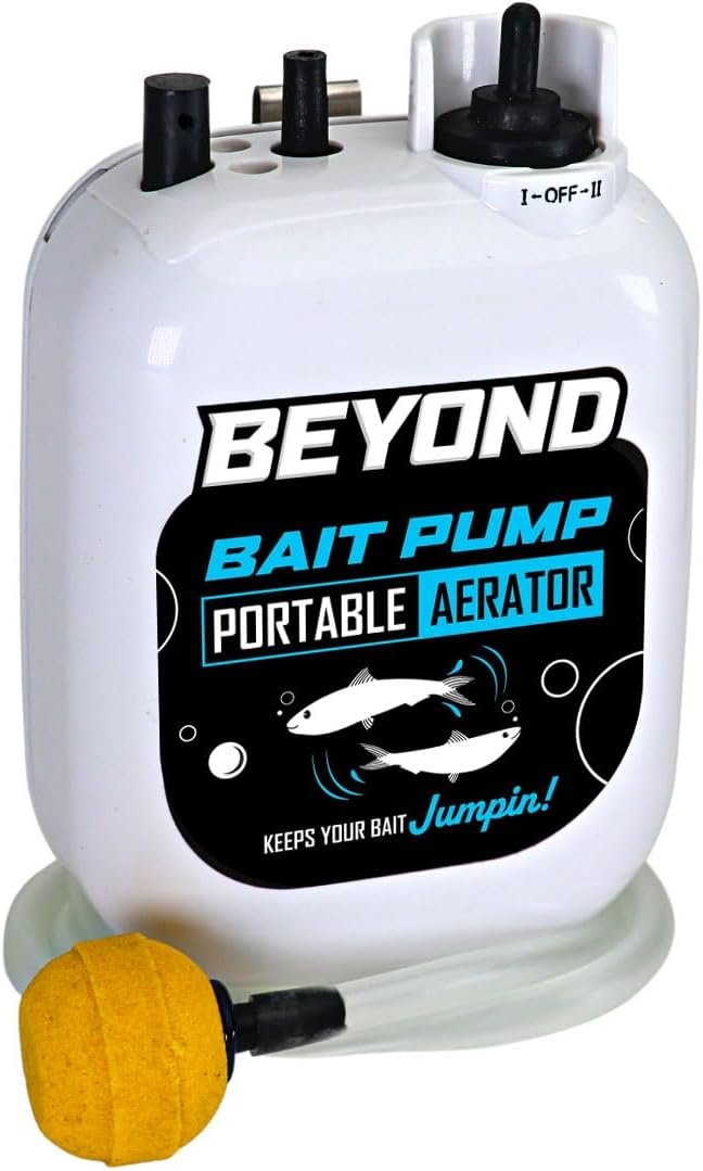 Keep Live Bait Alive Longer: Portable Aerator Pump