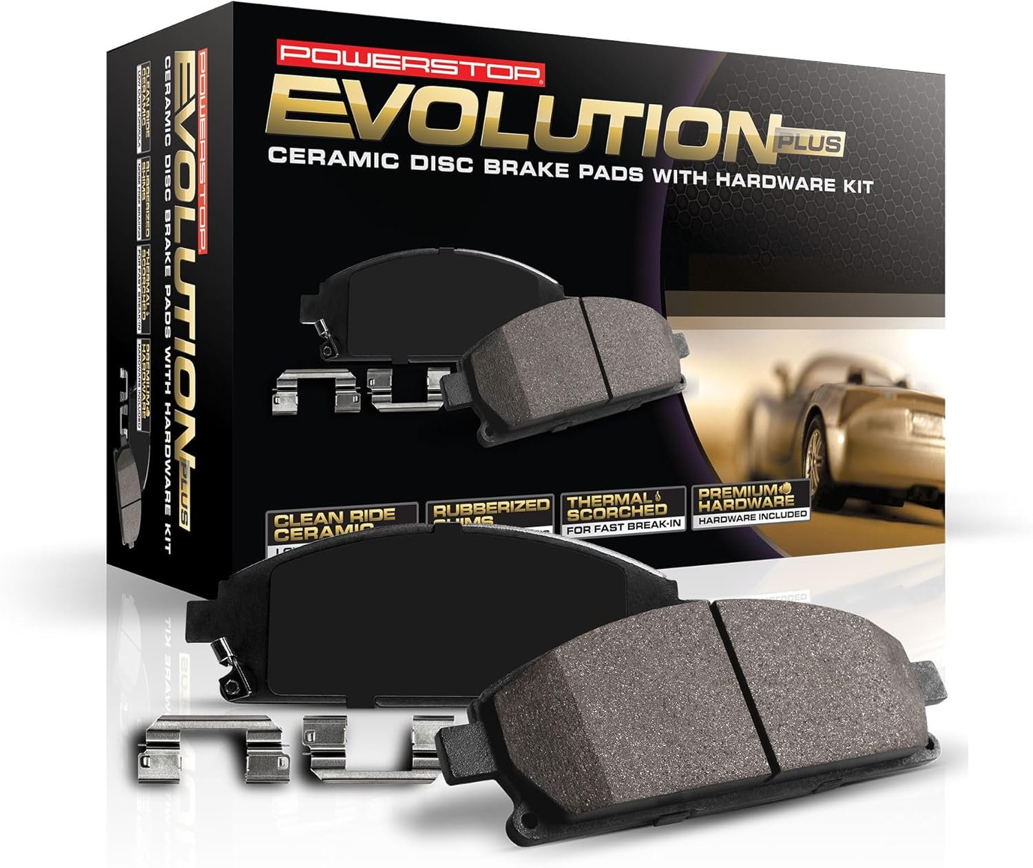 Quiet & Clean Stop: PowerStop Ceramic Brake Pads for Minivans