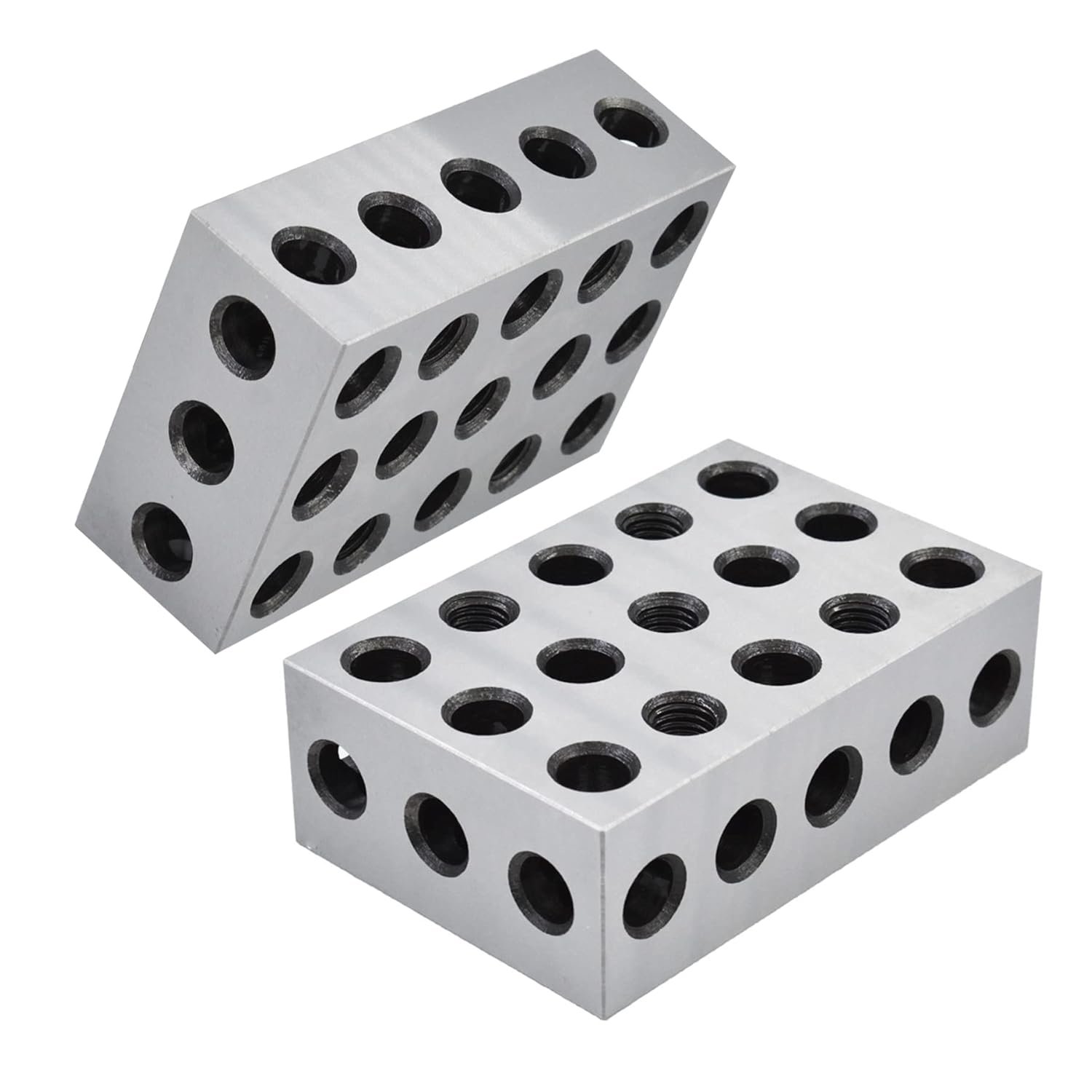 Precision 1-2-3 Steel Blocks: Matched Pair for Machinists