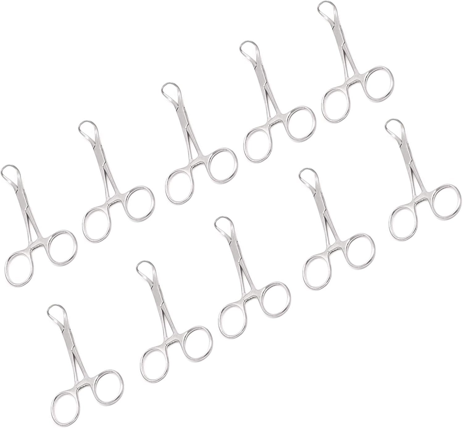 Precision Backhaus Towel Clamps for Med Students - 10 Pack