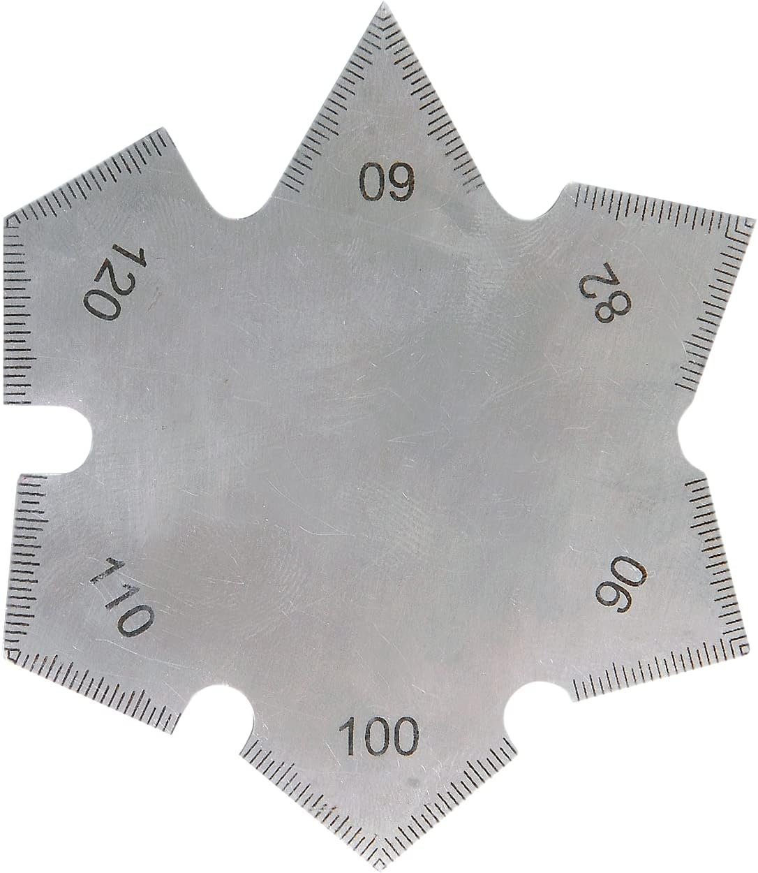 Precision Countersink Angle Gauge for Flawless Drills (60-120°)