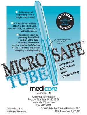 Precision and Efficiency with MicroSafe Capillary Tubes