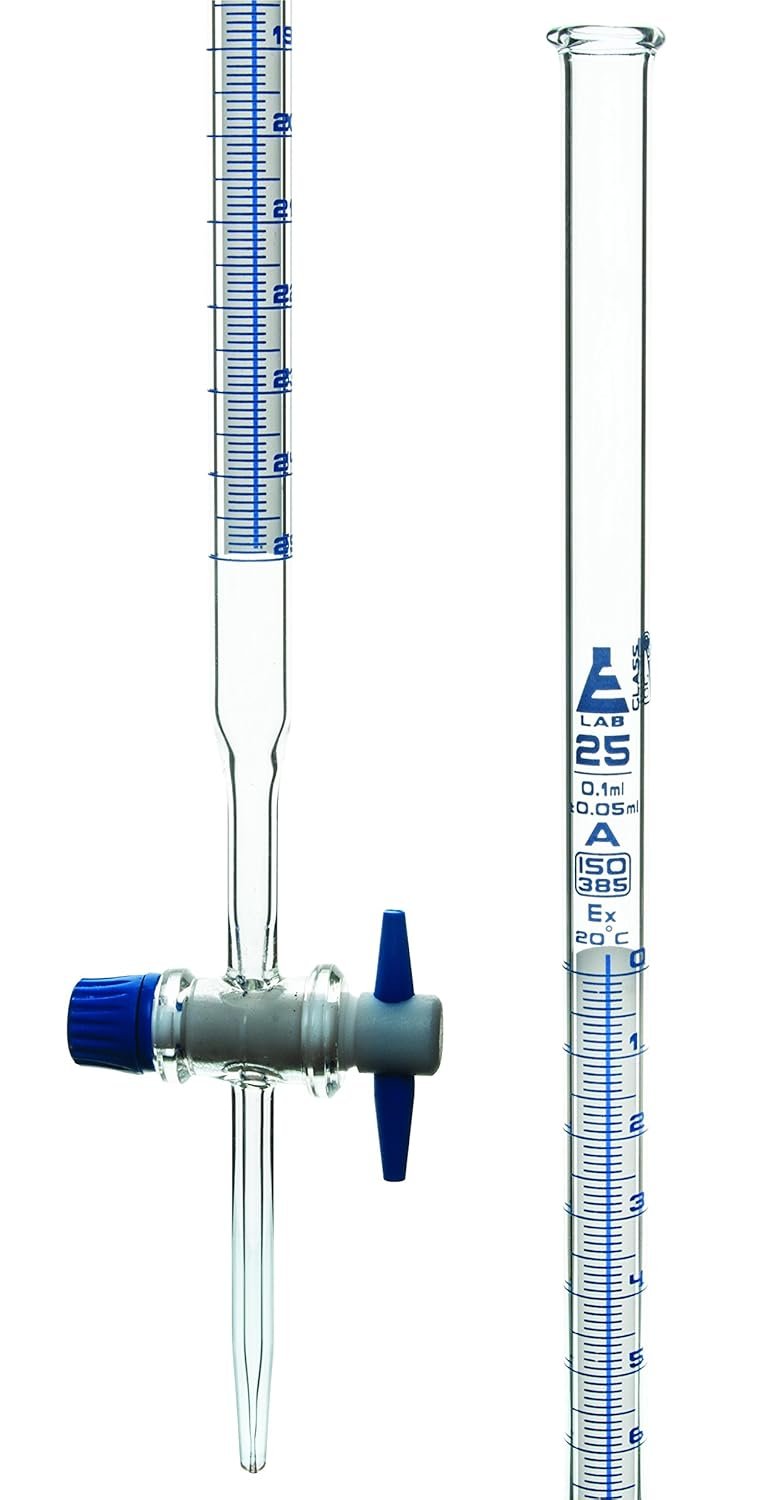Precision Lab Measurement: 25ml Schellbach Burette