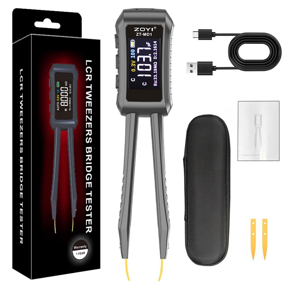 Precision LCR Meter Tweezer - 0.5% Accuracy & Portable Testing