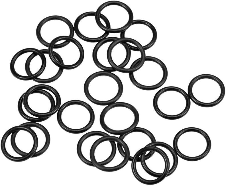 Precision O-Rings for Seals - 12.5mm OD Nitrile Rubber Pack