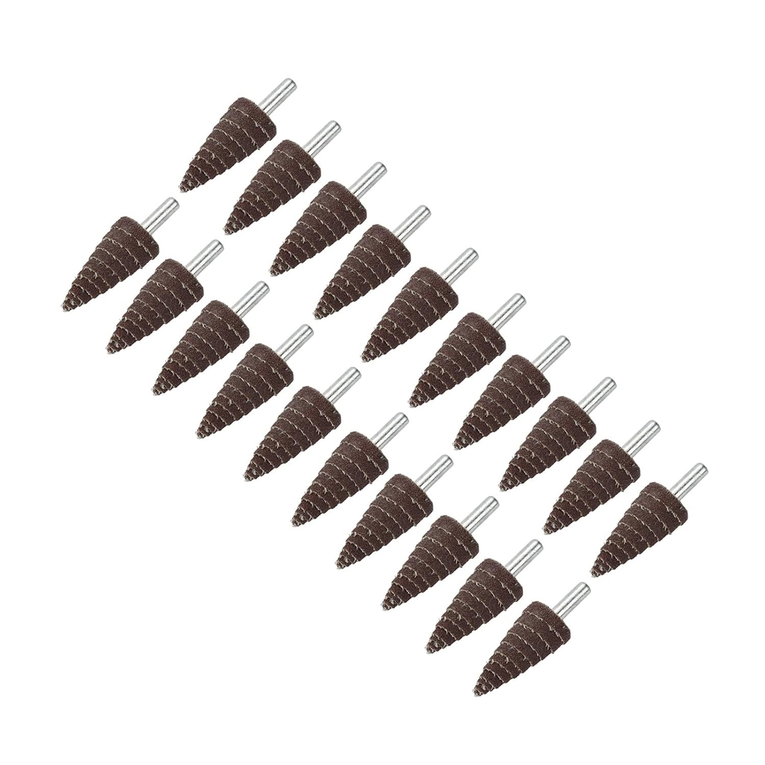 Precision Sanding Cones - 20 Pack for Deburring & Polishing Small Parts