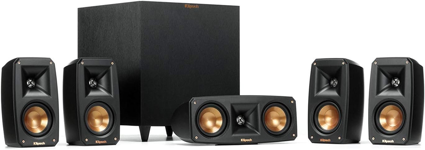Premium 5.1 Home Theater System with Wireless Subwoofer