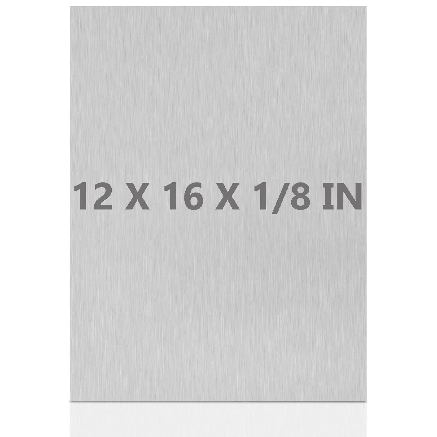 Premium 6061 Aluminum Plate - 12x16x1/8 Industrial Grade Sheet