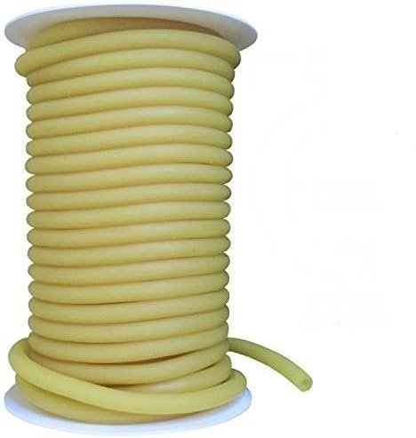 Premium Amber Latex Rubber Tubing - Superior Quality, Multiple Uses