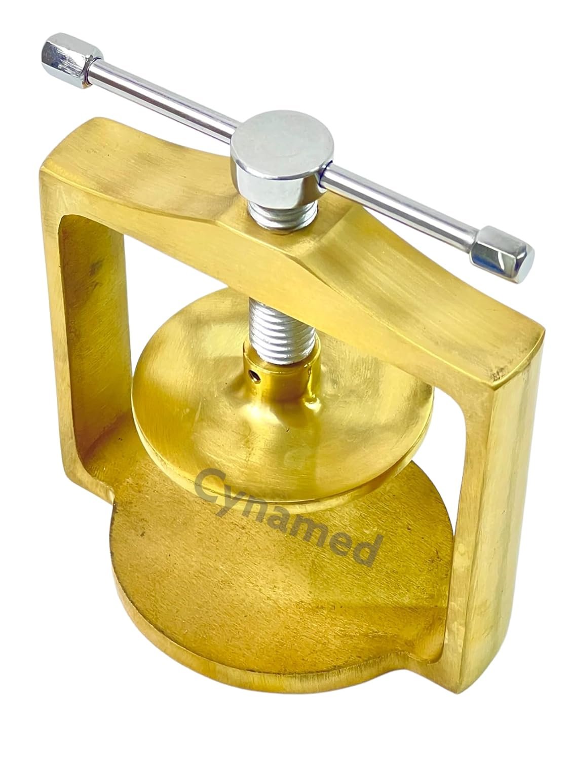 Premium Brass Dental Flask Press - Precision Denture Work Tool