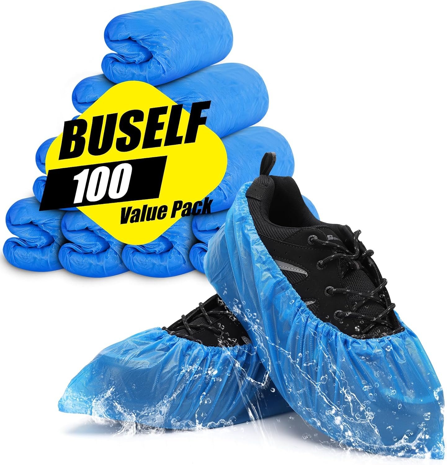 Premium Disposable Shoe Covers - Waterproof & Reusable