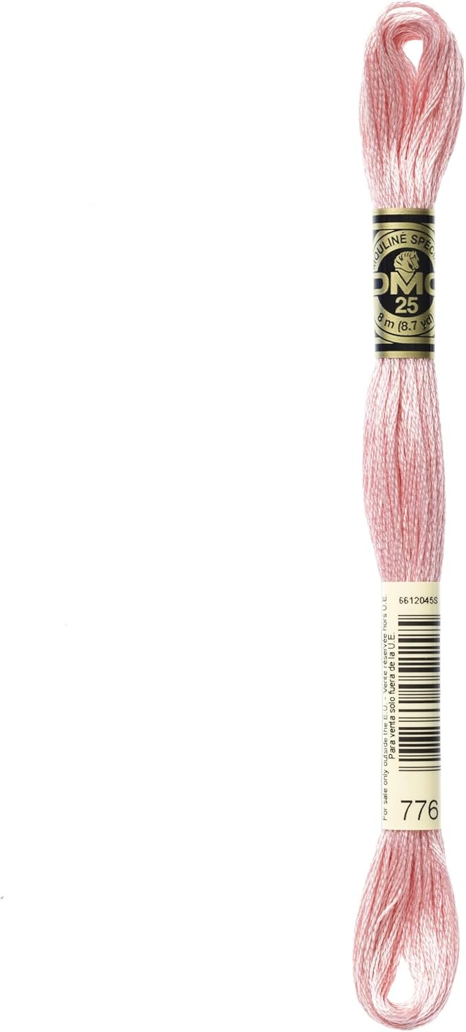 Premium Embroidery Floss - 12 Skeins Medium Pink