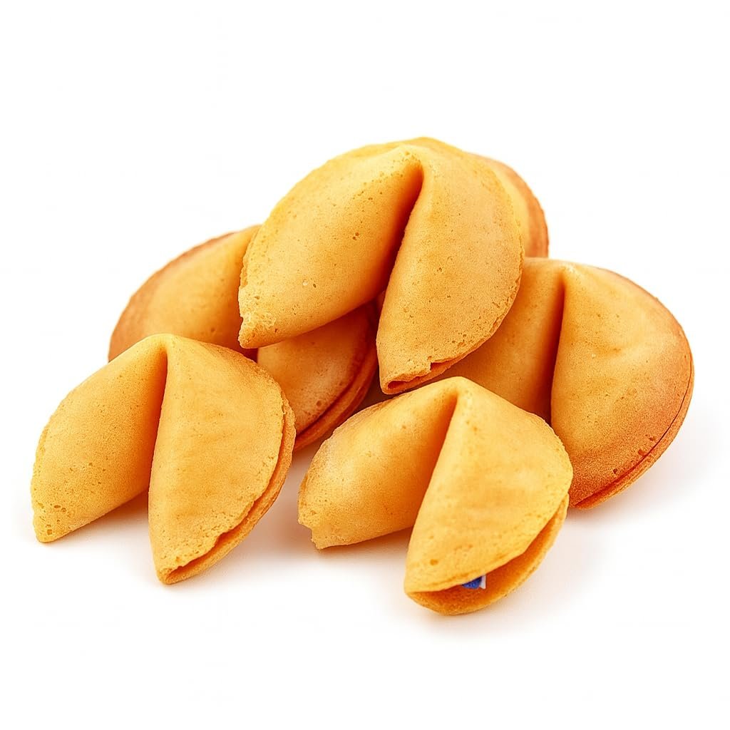 100 Premium Fortune Cookies - USA Baked Bulk Fun