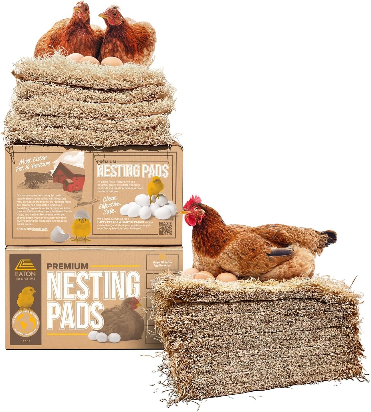 Premium Nesting Pads for Happy Hens