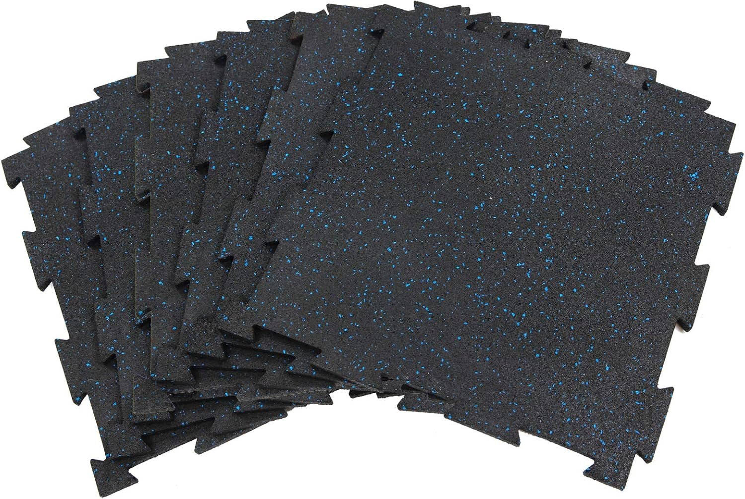 Premium Puzzle Rubber Floor Tiles - Home Gym Protection