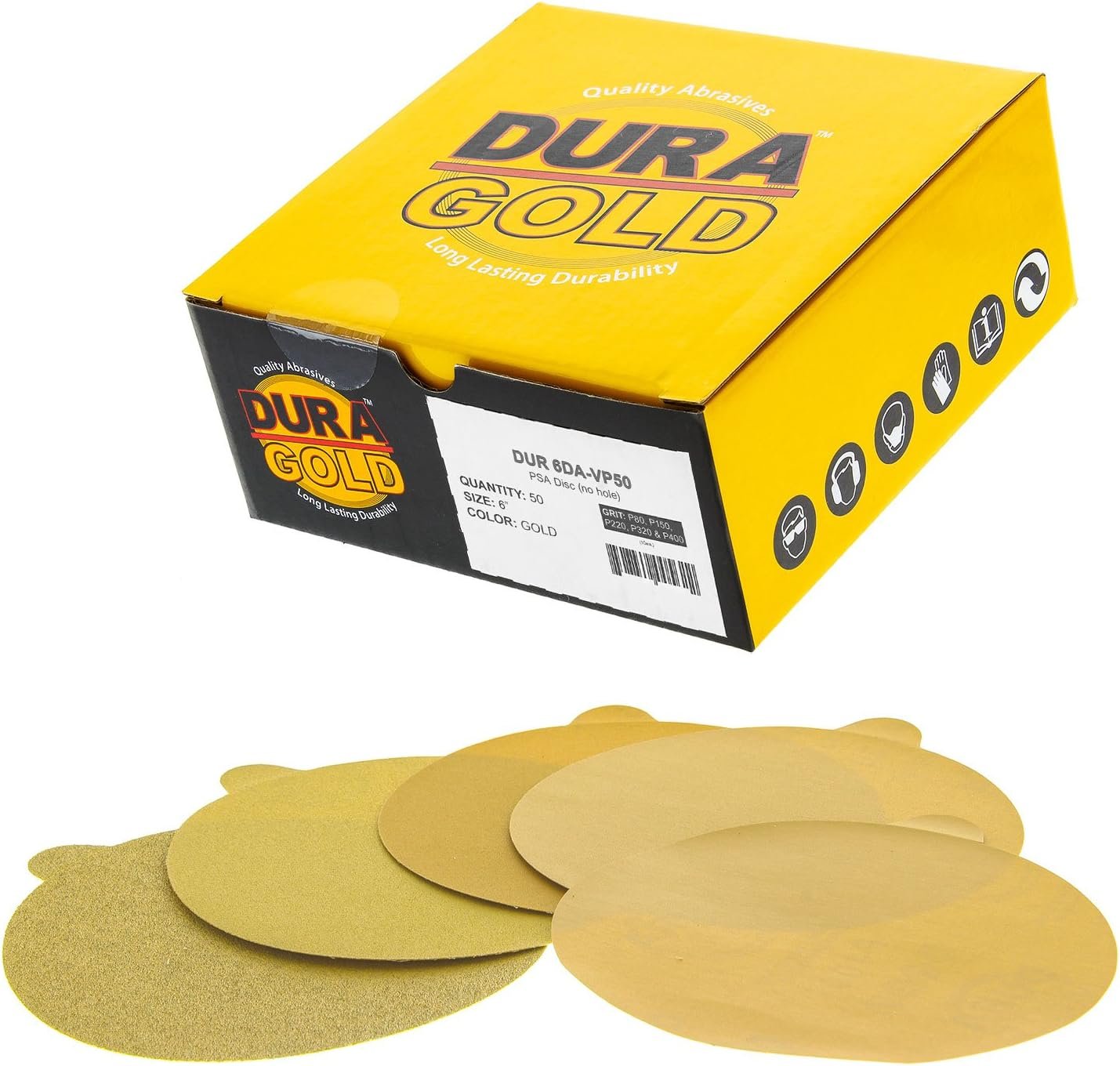 Premium Sanding Disc Variety Pack - 5 Grits for Any Project