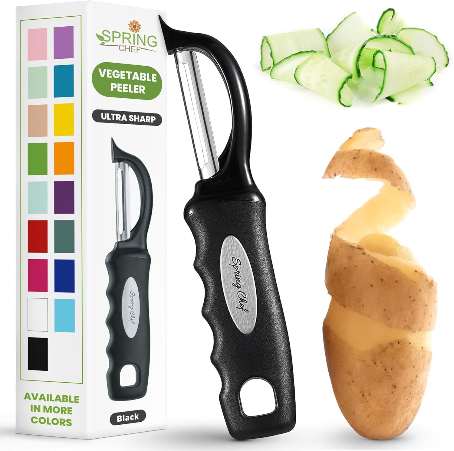 Premium Soft Grip Vegetable Peeler - Perfect for Every Kitchen