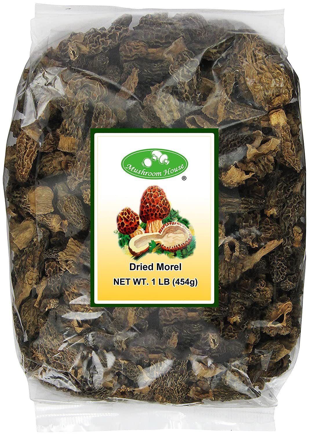 Premium Wild Morel Mushrooms - 1lb Dried Delight