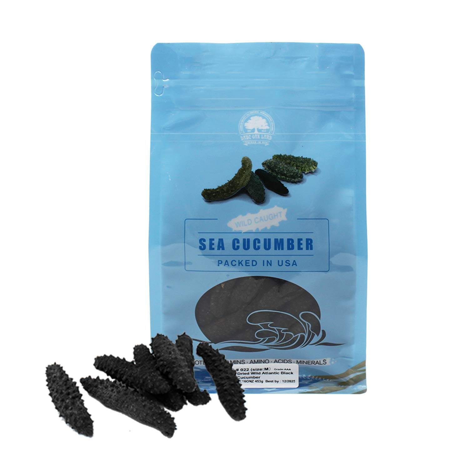 Premium Wild Sea Cucumber - 10oz Bag