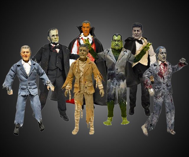 Presidential Monster Action Figures
