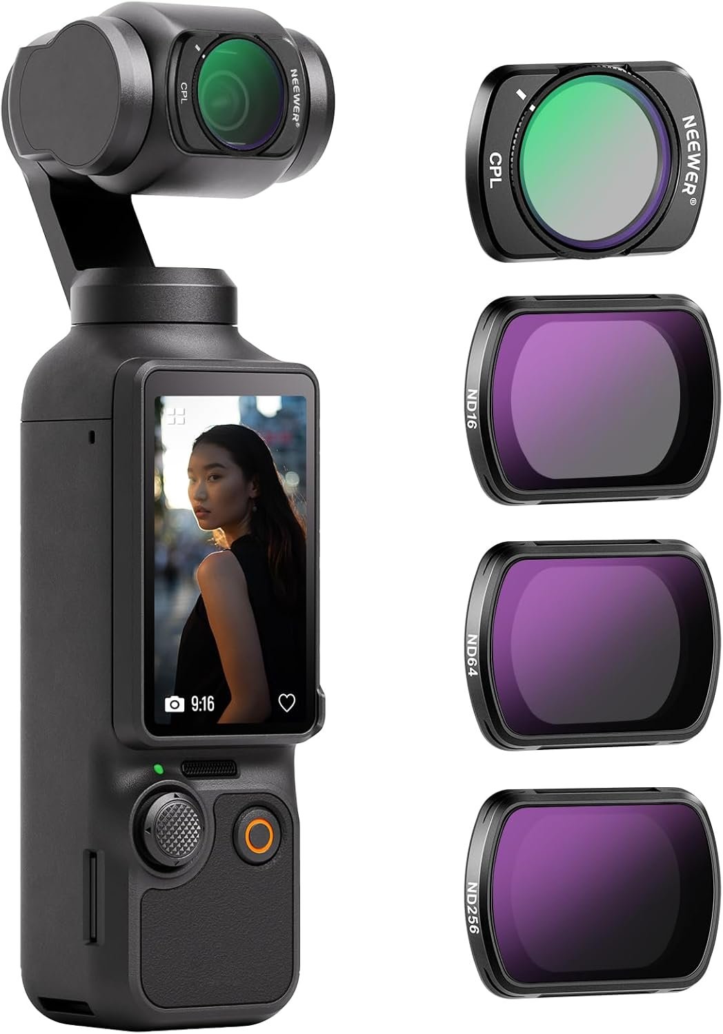 Pro Filters for DJI OSMO Pocket 3: Magnetic ND & CPL Kit