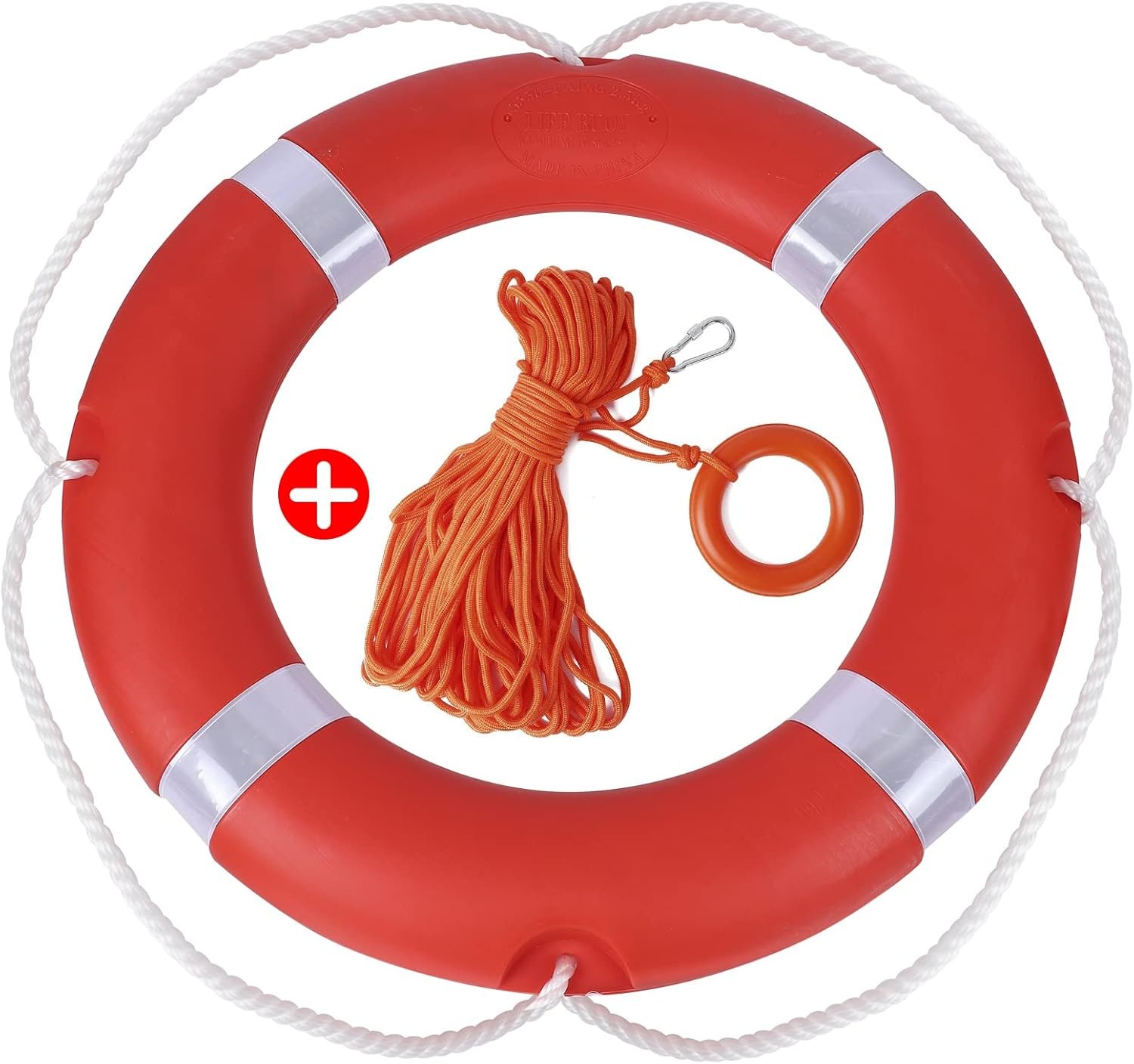 Professional Boat Safety Ring with 30m Lifesaving Rope