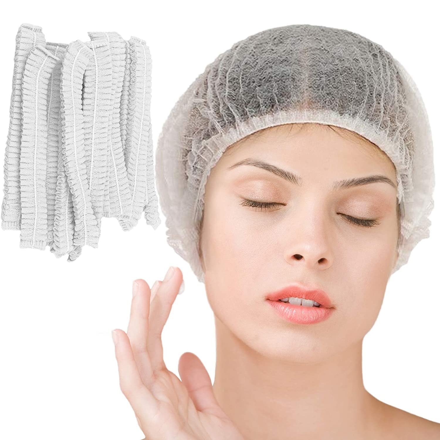 Professional Disposable Bouffant Caps for Hygiene